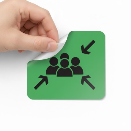 Stickers signalétique